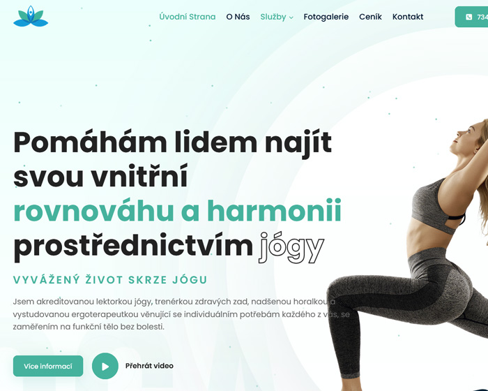 Nové webové stránky